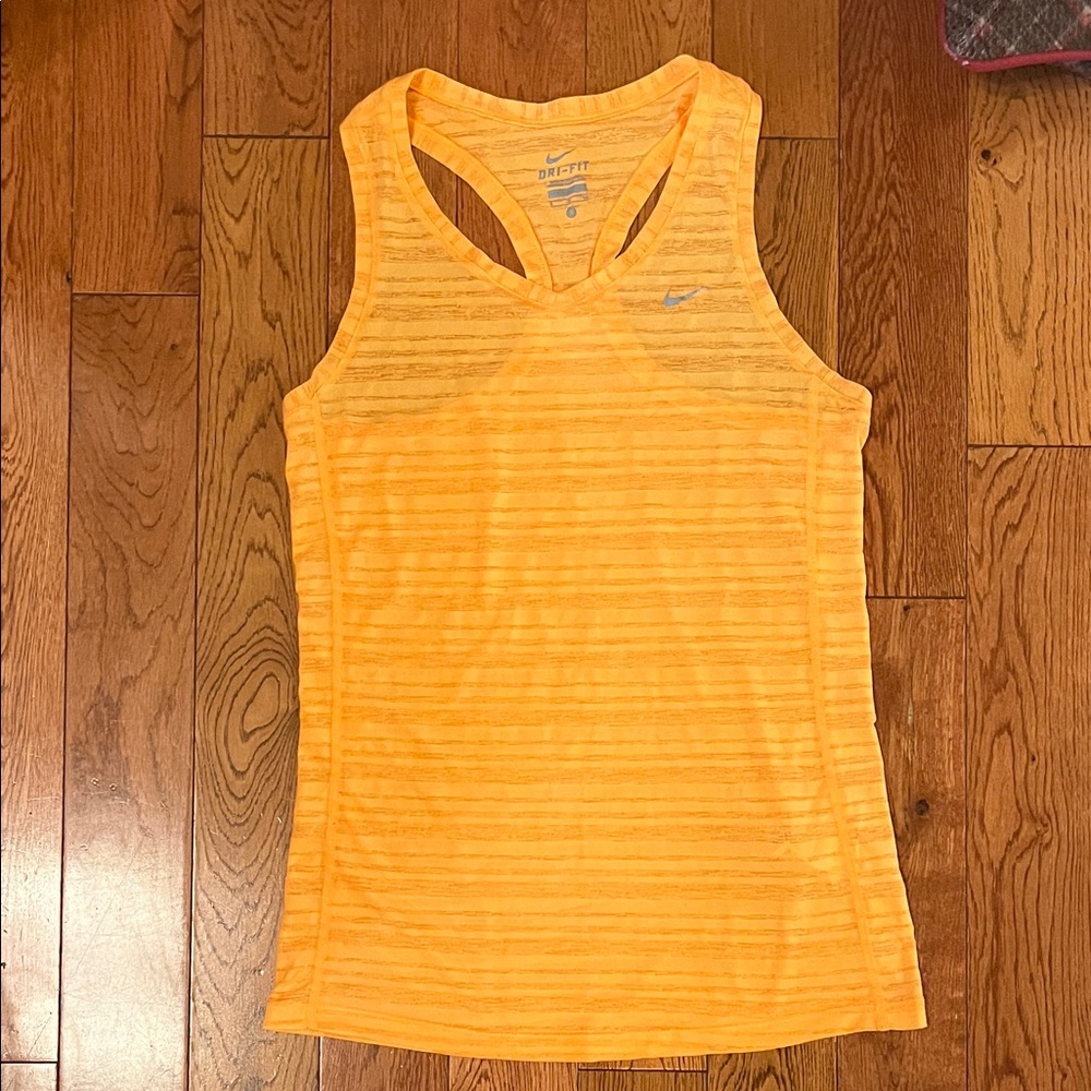 Nike Women’s Dri-Fit Tank Top, Size Small, Orange
